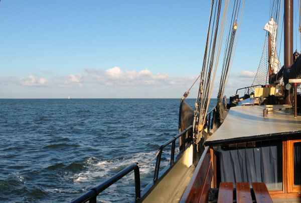 Zeilen op IJsselmeer of het Wad
